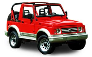 Suzuki Samurai Jeep 4x4 / Benzine